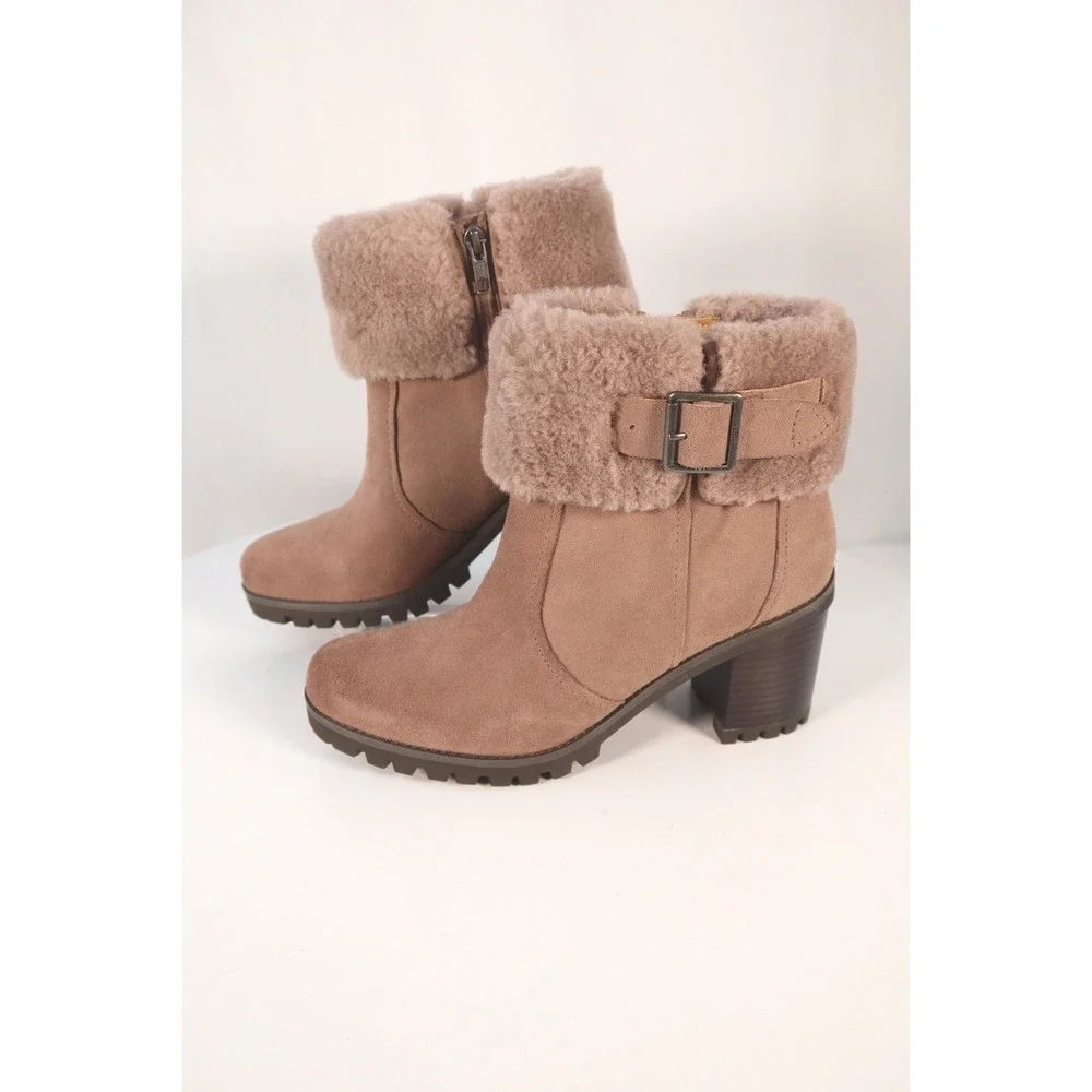 UGG-Elisiana boot in‎ caribou new never worm -Size 9.5
